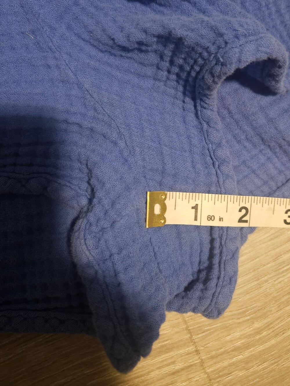 Cloth & Stone Shorts Blue 100% Cotton Gauze Made in USA Lounge Sleep Beach - Picture 6 of 11